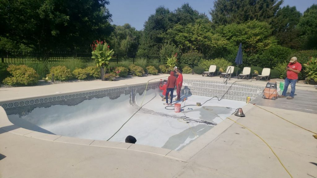 plastering pools services