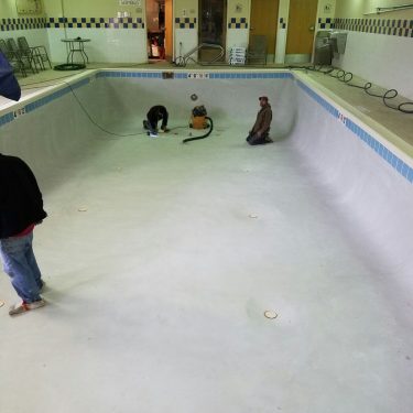 Inside Pool Construction